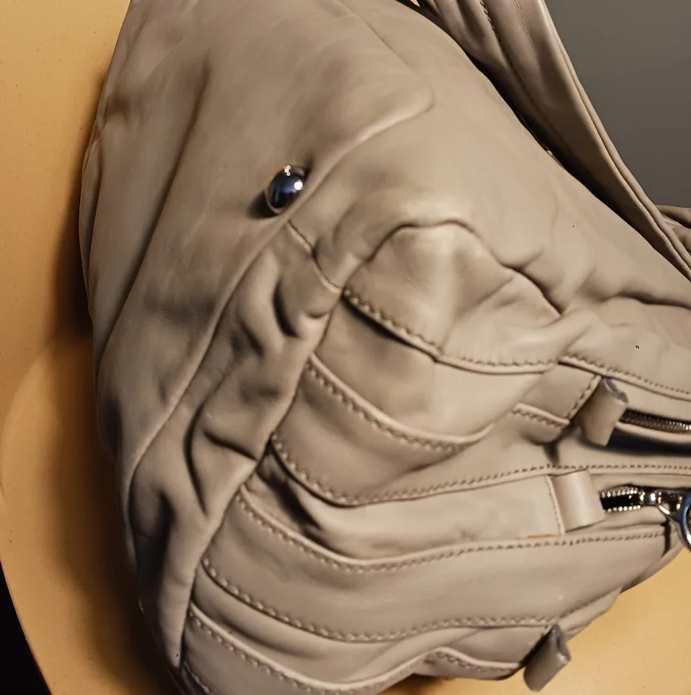 D&G LILLY SOFT gray, or taupe color travel bag - Picture 13 of 16